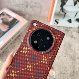 For OPPO Find N6 Case Hard PC carbon fibre luminous  MagSafe Protective Back Cover Cases For OPPO Find N6 N5 N3 Shell