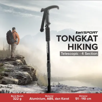 IRCO Trekking Pole Anti Shock Bisa Jadi Tiang Flysheet Bivak - Trekpol Tongkat Pendaki Gunung Alloy