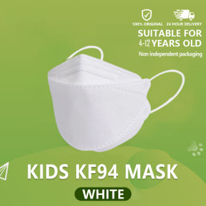 【Individual Packing】50pcs KF94 Kids Mask Children Mask Kids Mask KF94 4 Ply 3D Protective Mask Cartoon Disposable Kid 10 pcs/pack 儿童口罩