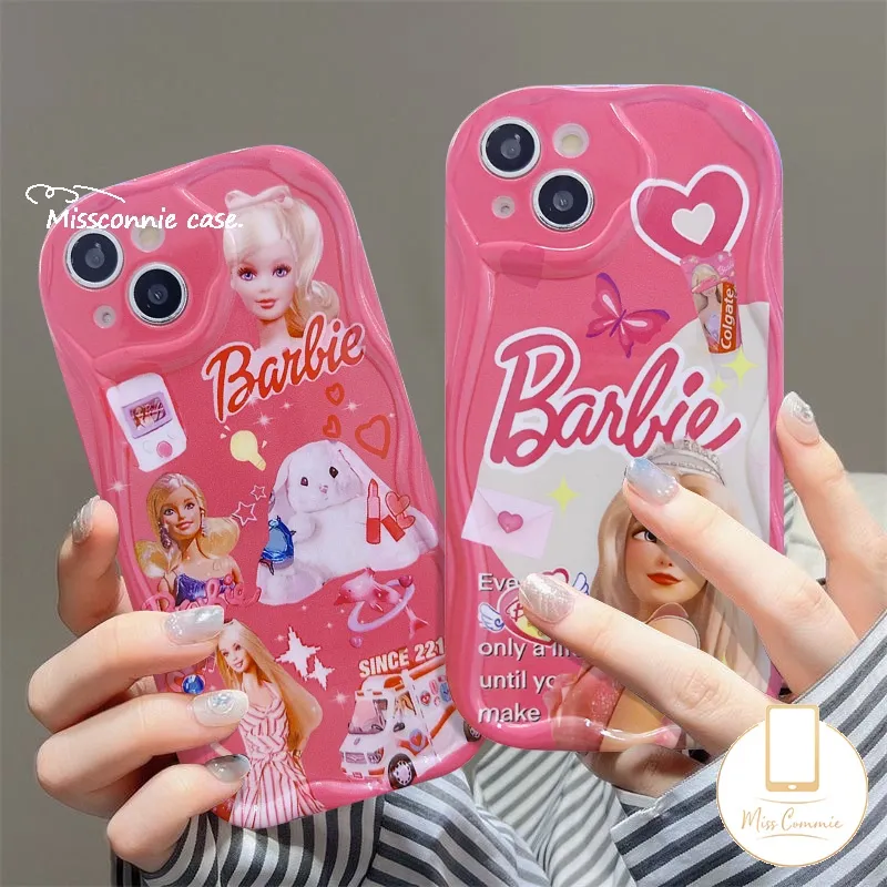 MissConnie Cartoon Pretty Princess Barbie Phone Case Compatible