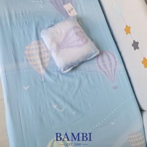 Growbabies ผ้าปู ขนาด 70x140 cm รัดมุม สุพรีม่าค้อตต้อนนุ่ม