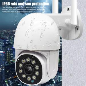 Mini Outdoor IP Camera อกล้องวงจรปิดกลางแจ้ง กล้องวงจรปิด กันน้ําและกันฝุ่น 1296P FHD สีเต็มคืนวิสัยทัศน์ บันทึกวิดีโอ PTZความปลอดภัยกล้องอินฟาเรดไร้