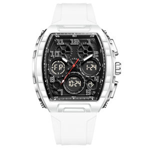LIGE × FOXBOX Men Watch Luxury Display Sports Luminous Watch Waterproof Quartz Wristwatch + Box