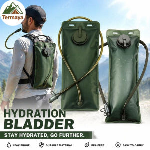 Termaya Hydration Bladder Leakproof Water Reservoir Pa Free Portable Water Bag For Hiking Cycling