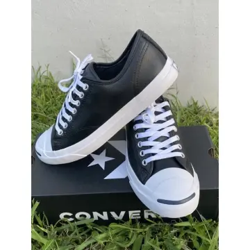 Shop Converse Jack Purcell Leather Black online Lazada .ph