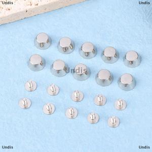[COD] Undis 10sets Metal Bag Legs Bottom Rivets For DIY Leather Studs Bag Wear Protection Rivets For Bag Bottom Bag Belt Accessories