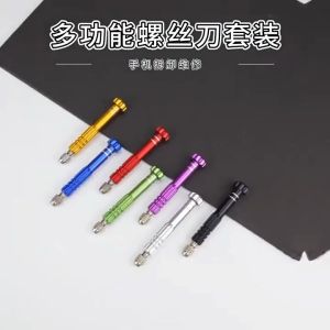 5 In 1 Alloy Magnetic Screwdriver Set Disassemble Repair Tool for Cell Phones Eletronic Devices