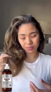 Premium Hair Conditioner argan oil conditioner  Smoothing & Repairing Conditioner Hair is voluminous and shiny