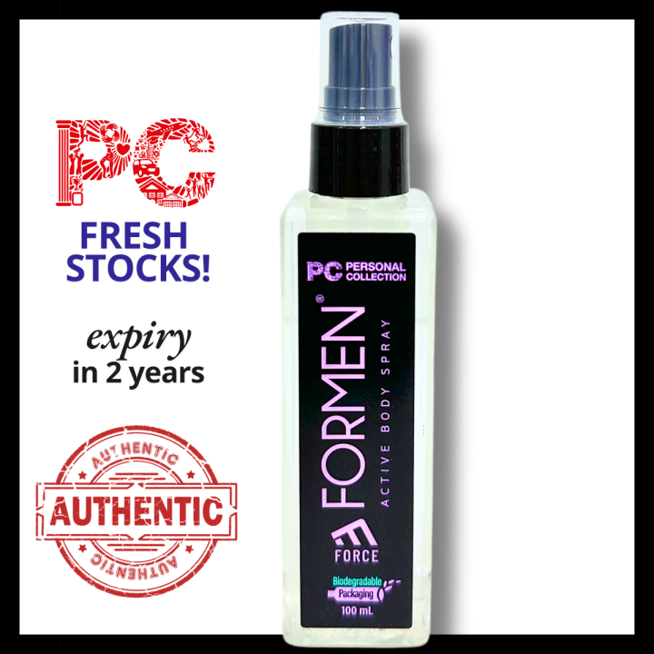 Formen Active Body Spray Force 100ml by PC Personal Collection | Lazada PH