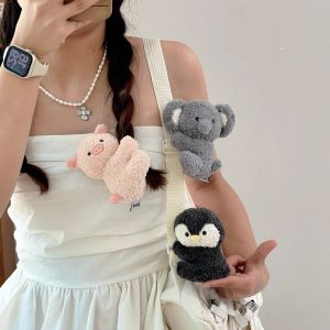 11cm Cute Plush Computer Companion Doll Anime Elephant Rabbit Bear Panda Cartoon Desk Companion Doll Soft Plush Toy Sleeping Gift