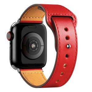 Leather Strap For Apple Watch Band 49Mm 45mm 44Mm 40Mm 41Mm 42Mm 38Mm Wrist Belt Watchband Bracelet smart watch Series ultra 8 7 3 4 5 6 2 1 SE