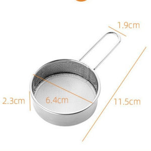 Mini Flour Sifter Sieve Cake Dessert Coffee Powdered Sugar Cocoa Powder Sprinkler
