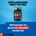 USN Hardcore Whey gH Muscle Protein Powder Halal Whey Protein All-In-One Muscle Builder With High Protein & Creatine. 