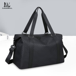 LouisWill Fashion Travel Bag Sports Bag Fashion Luggage Bag Waterproof Fitness Bag Handbag Outdoor Sling Bag Gym Fashion Men Women Portable Travel Yoga Swimming Bag