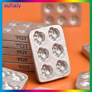 xuhaiy 10 cái Nhà búp bê thu nhỏ bánh nhỏ Khuôn nướng bánh cảnh nhà bếp mini Tấm bánh gừng người đàn ông trái tim khay nướng mô hình trang trí