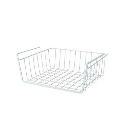 Khay Lưới Sắt Để Đồ Dưới Bàn Học - Kệ Khung Gài Siêu Gọn Gàng -Aeneas Shop