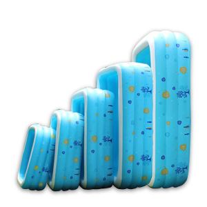 Inflatable Swimming Pool Fun Cartoon Ocean Children Baby Lounge Pool Family Outdoor / Kolam Renang / Kolam Mandi