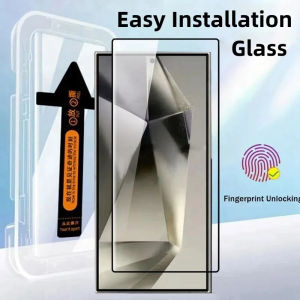 ฟิล์มกันรอยหน้าจอแบบคลิกเดียวสำหรับ Vivo Y16 Y02S Y36 Y03 Y15S Y20 Y20S Y21 Y21S Y19 Y30 Y33S Y52S ติดตั้งง่าย กระจกนิรภัย