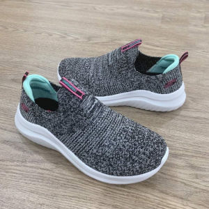Giày chạy bộ Skechers untra Memory Foam cho nữ màu xám đậm