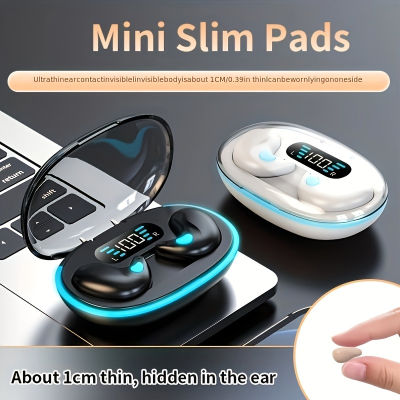 Tai Nghe Bluetooth 5.3 Nhét Tai X55 Mẫu Mới Mỏng Nhẹ Nằm Ngủ Micro Tích Hợp Chống Nước