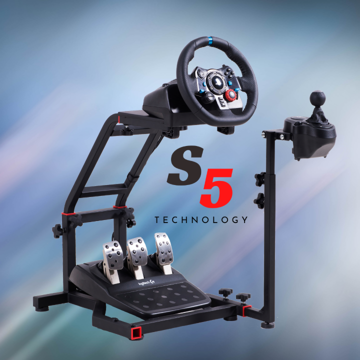 S5 EVO Racing Simulator Wheelstand for G27 G29 G923 T300RS T500RS FANATEC / Racing Wheel stand