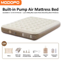 MODOFO 🔥Inflatable Air Bed Double Size with Electric Pump Automatic Portable Foldable For Camping Tent camping air bed. 