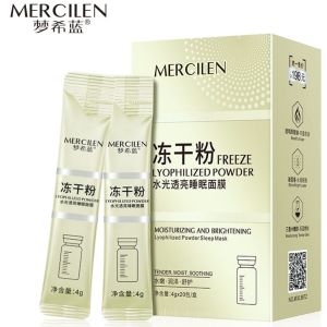 MERCILEN Radiance Lyophilized Powder Sleeping Mask Leave-in Hydrating Night Moisturizing Brighten Skin Lyophilized Mask