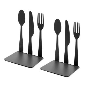 Metal Books Stand Hollow Out Design Bookends Bookshelfs Books Holders Table Picture Album Holders for Displaying Books