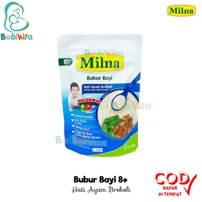 Bebikita Milna Bubur Bayi 8-12 Bulan Makanan Pendamping ASI Bayi 100gr