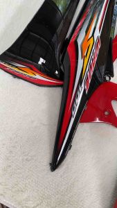 เวฟ100ยูบล็อค ปี2005 แดงดำ  มีเก็บปลายทาง