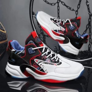 ORIGINAL FACTORY MADE MEN CASUAL SHOES WITH BOX INJECTION PROCESS MANUFACTURED NON-SLIP WEAR RESISTANT LEISURE SPORTS MULTI-FUNCTIONAL BASKETBALL