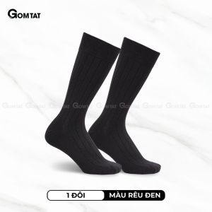 Tất nam đi giày tây GOMTAT cao cấp vớ nam công sở chất liệu sợi Modal gỗ sồi cao cấp kháng khuẩn - MODAL-STA-5012-1DOI