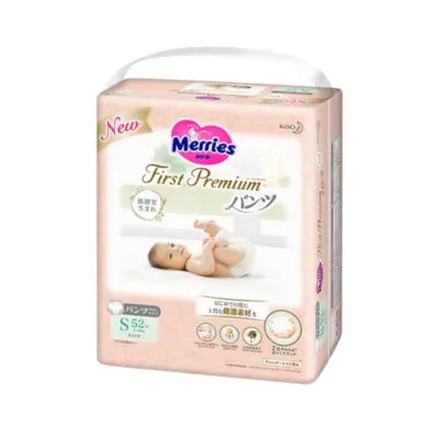 Merries First Premium Baby Diapers Tapes Pants - NB S M L XL (Made In Japan)