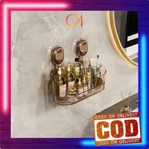 AI-C1287 Rak Dapur Tempat Bumbu Tanpa Paku Serbaguna / Rak Gantung Kamar Mandi Tempel Dinding