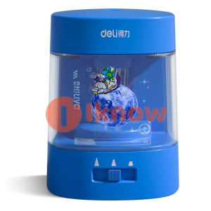 I know Deli Electric Pencils Sharpener 3 Modes Adjustable ABS Durable Stationery Schools Use