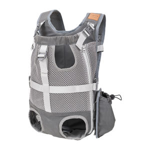 DogLemi Breathable Dog Front Carrier Backpack Portable Easy-Fit Puppy Traveling Shoulder Bag Hands Free For Small Pets Hiking Camping Outdoor