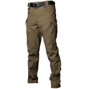 ASIAON IX9 Water-Repellent Cargo Tactical Combat Pants Army Trousers for Outdoor Hiking - Lightweight