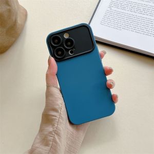 ELEVEN 2 Mixed color skin-feel fashion shockproof case soft gel window camera protection case for iPhone 14 13 12 11 Pro Max.