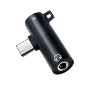 Double Port Aluminum Mixture Type CREATE Link for Simultaneous Charging and 3.5mm Sound Connection