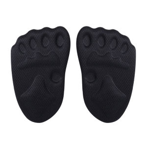 1/2Pairs 3D Thickened Sponge Forefoot Insole Women High Heels Half Sole Shoe Pads Soft Sweat-absorbing Breathable Air Cushioned Shoe Sole