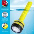 Lakexus Professional Diving Flashlight Long-Endurance Waterproof LED Long-Range Underwater Lighting Equipment. 