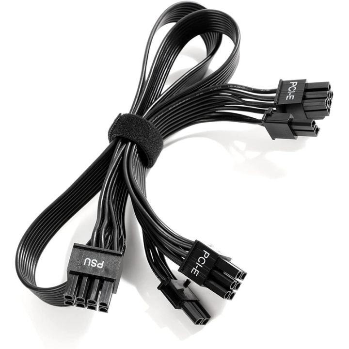 Psu Vga Male To Dual Pcie Pin Male Pcie Gpu Power Cable For G