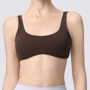 Áo ngực thể thao tập Yoga nữ với đồ lót tập gym nữ chạy bộ miếng đệm ngực cố định
