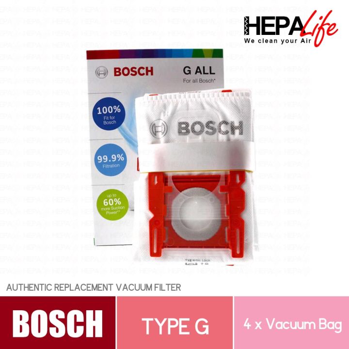 AUTHENTIC Bosch Type G ALL Vacuum Cleaner Filter Bags Lazada Singapore
