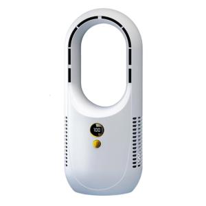 Multifuntional Outdoor Travel Fan Bladeless Tower Fan Rechargeable Fan Office Cooling Fan with 6 Speed for Bedroom