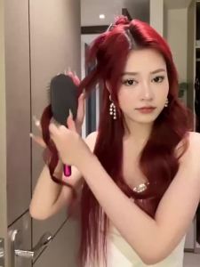 韩国现代HYUNDAI自动卷发棒32mm大波浪大卷持久家用懒人卷发神器Hyundai HYUNDAI Korea Automatik Curling Irons 32mm Big Wave Big Curls Long-lasting Home Malas Curl Artifak