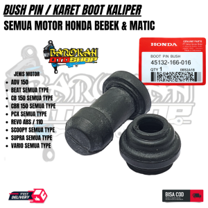Karet boot kaliper usus honda vario 110 beat scoopy f1 beat f1 beat pop supra x supra fit vario 125