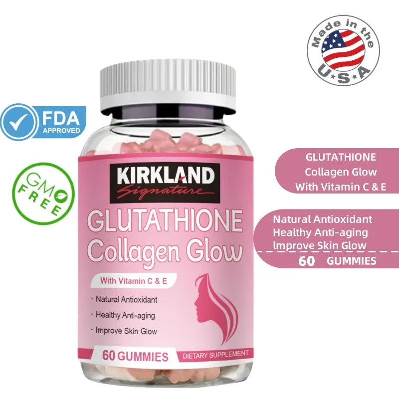best time to take glutathione collagen glow gummies Nature Glow Glutathione Collagen Glow, 60 Organic Barbados main image 1