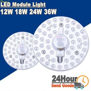 36W 24W 18W LED Panel Light SMD2835 Module Lamp Energy Saving 220V Round Ceiling Lamp Board Light Indoor Wall Lamp Led Downlight Modules