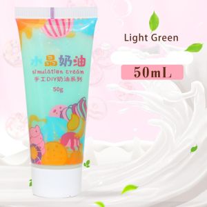 Keo kem 25 màu tuýp 50gr dạng thạch có nhũ màu dùng đính charm trang trí khung tranh ốp điện thoại DIY
